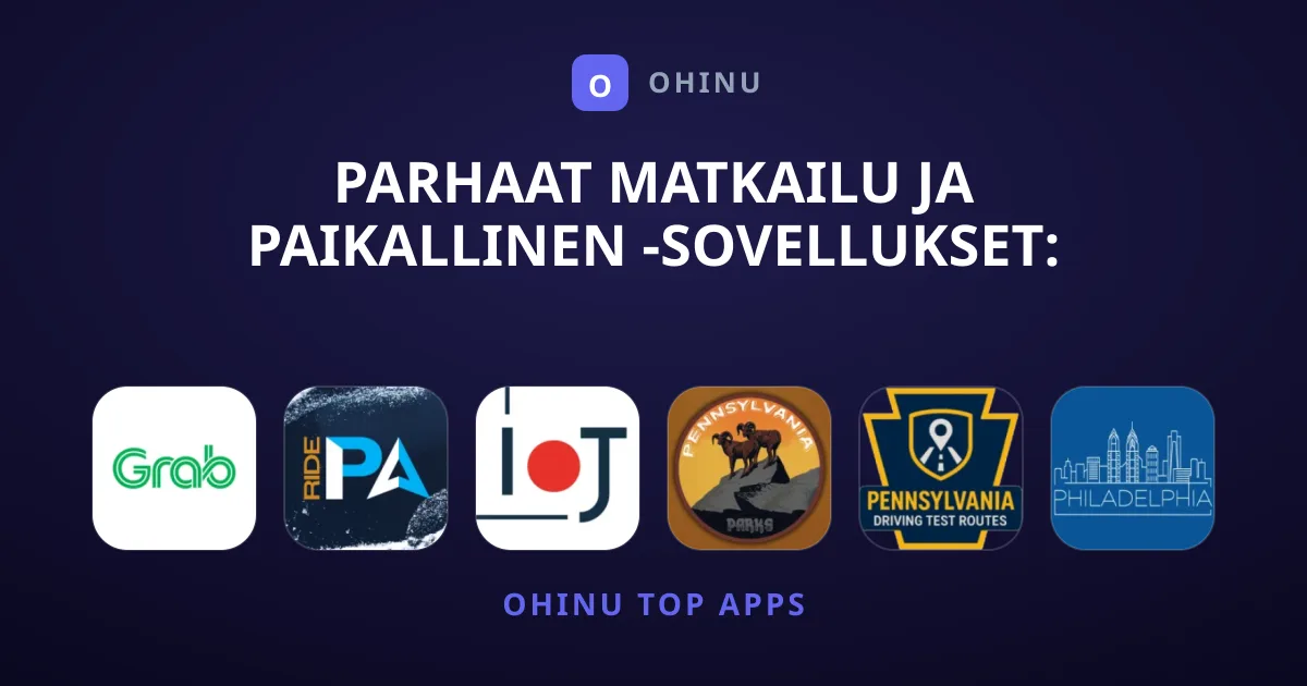 Parhaat Matkailu ja Paikallinen -Sovellukset: Toimituksen Valinnat